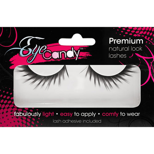 Eye Candy Eyelashes Premium Dramatic Black Winged Lashes, Daphne, Eye Candy Eyelashes