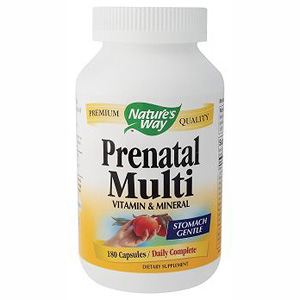 Nature's Way Prenatal Formula Multi Vitamins 180 caps from Nature's Way