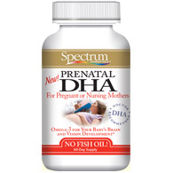 Spectrum Essentials Prenatal DHA, 60 Softgels, Spectrum Essentials