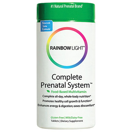 Rainbow Light Complete Prenatal System 180 tabs, Rainbow Light