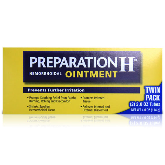 Preparation H Preparation H Hemorrhoidal Ointment Twin Pack, 4 oz (114 g)