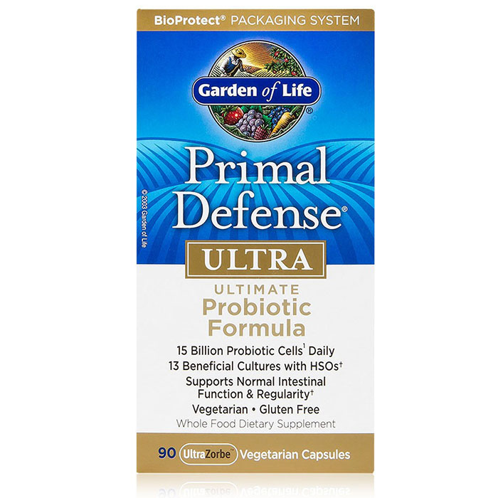 Garden of Life Primal Defense Ultra, 90 Veggie Caps, Garden of Life