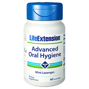 Life Extension Advanced Oral Hygiene, 60 Mint Lozenges, Life Extension
