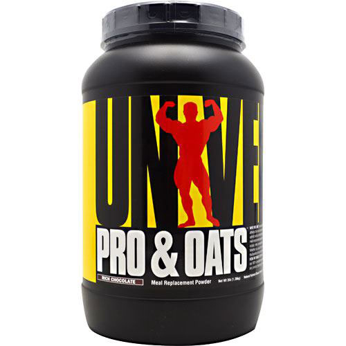 Universal Nutrition Pro & Oats, Meal Replacement Powder, 3 lb, Universal Nutrition