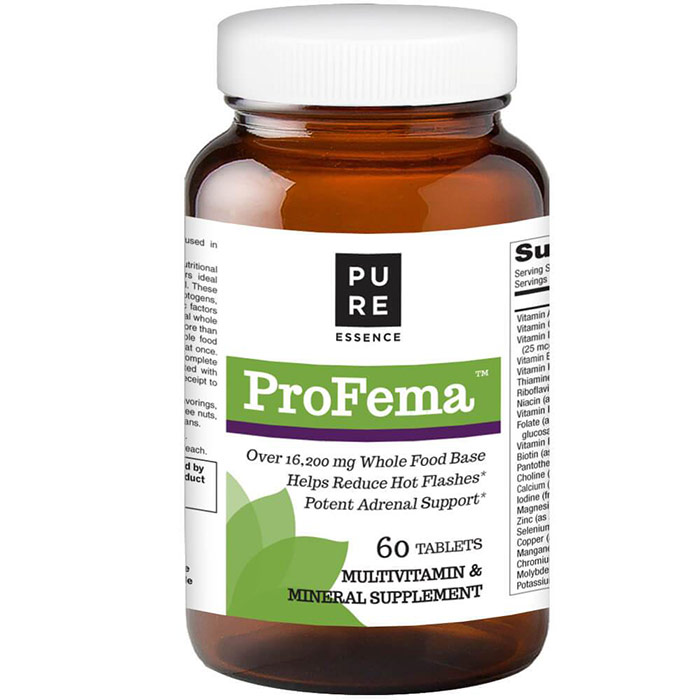 Pure Essence Labs ProFema, Menopause Multi Vitamin & Mineral, 60 Tablets, Pure Essence Labs