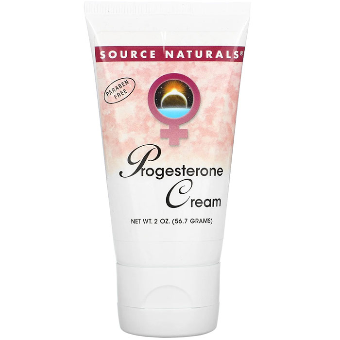 Source Naturals Progesterone Cream Tube Liposomal 2 oz from Source Naturals