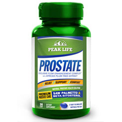 Peak Life Prostate Formula, With Saw Palmetto & Beta-Sitosterol, 60 Softgels, Peak Life