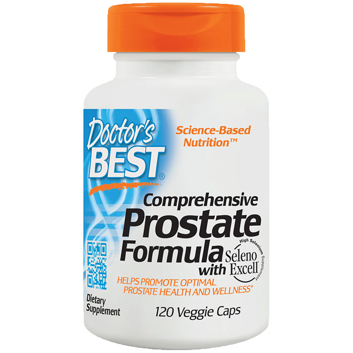 Doctor's Best Comprehensive Prostate Formula, 120 Veggie Capsules, Doctor's Best