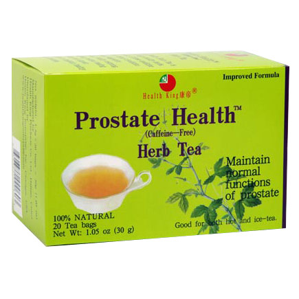 Health King Herbal Tea Prostate Health Herb Tea, 20 Bags, Health King Herbal Tea