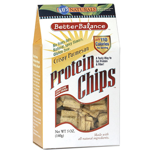 Kay's Naturals Protein Chips - Crispy Parmesan, 5 oz Box x 12 pc, Kay's Naturals