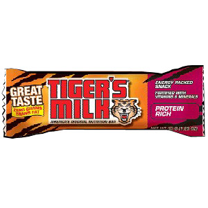 Tiger's Milk Nutrition Bar, Protein Rich, 1.25 oz x 24 Bars, Tiger's Milk