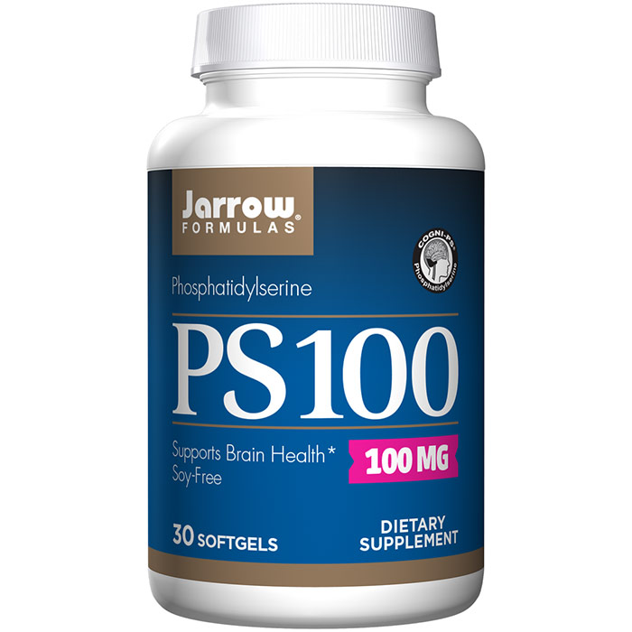 Jarrow Formulas PS-100, Phosphatidylserine 100 mg 30 softgels, Jarrow Formulas