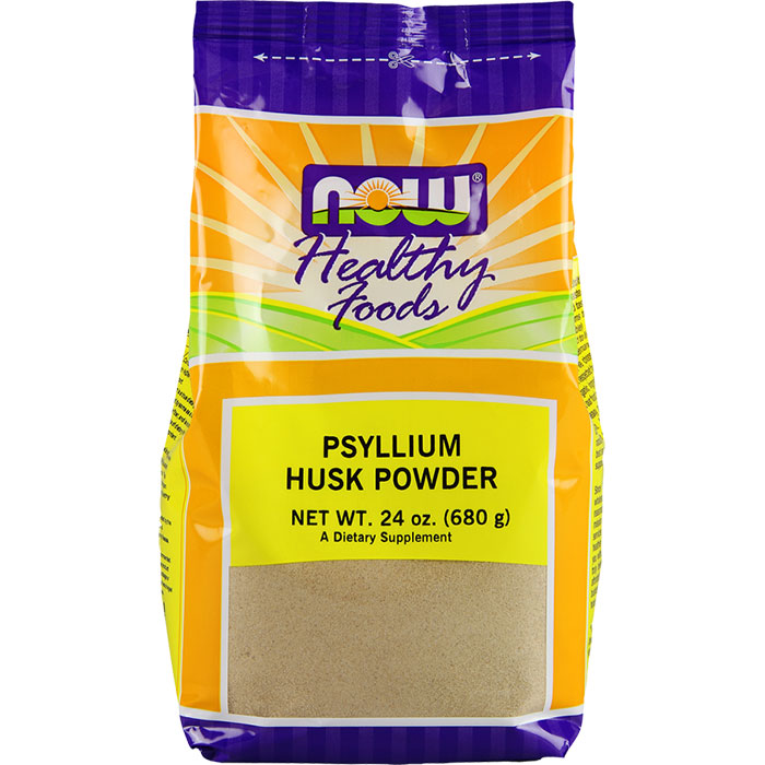 NOW Foods Psyllium Husk Powder, 24 oz, NOW Foods