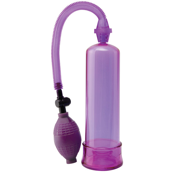 Pipedream Products Pump Worx Beginner's Power Penis Pump, Purple, Pipedream Products