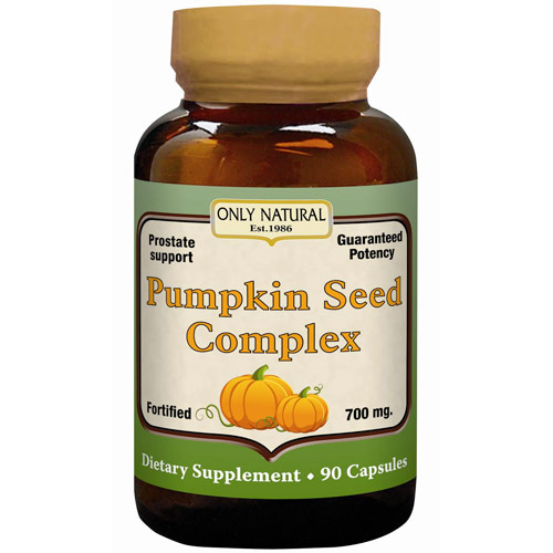 Only Natural Inc. Pumpkin Seed Complex, 90 Capsules, Only Natural Inc.
