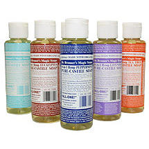 Dr. Bronner's Magic Soaps Pure Castile Liquid Soap Lavender Oil 4 oz from Dr. Bronner's Magic Soaps