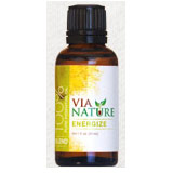 Via Nature 100% Pure Essential Oil Blend, Energize, 1 oz, Via Nature