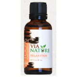 Via Nature 100% Pure Essential Oil Blend, Relaxation, 1 oz, Via Nature