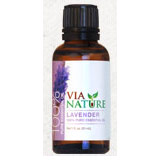 Via Nature 100% Pure Essential Oil, Lavender, 1 oz, Via Nature
