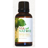 Via Nature 100% Pure Essential Oil, Patchouli, 1 oz, Via Nature