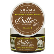 Aroma Naturals Pure Raw Coconut Butter, 3.3 oz, Aroma Naturals