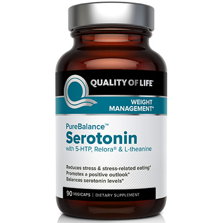 Quality of Life Labs PureBalance Serotonin, Weight Management, 90 Vegicaps, Quality of Life Labs