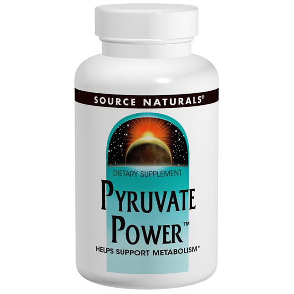 Source Naturals Pyruvate Power 750mg 30 caps from Source Naturals