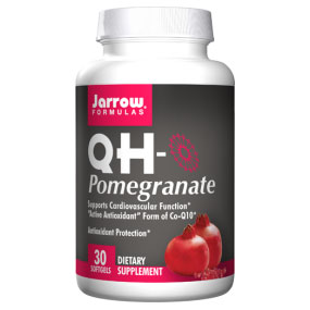 Jarrow Formulas QH-Pomegranate (Ubiquinol Pomegranate), 30 Softgels, Jarrow Formulas