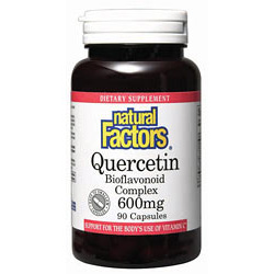 Natural Factors Quercetin Bioflavonoid 90 Capsules, Natural Factors