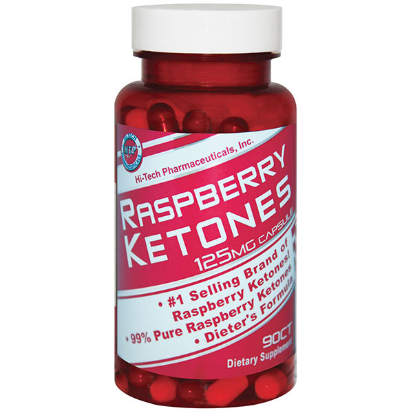 Hi-Tech Pharmaceuticals Raspberry Ketones 125 mg, 90 Capsules, Hi-Tech Pharmaceuticals