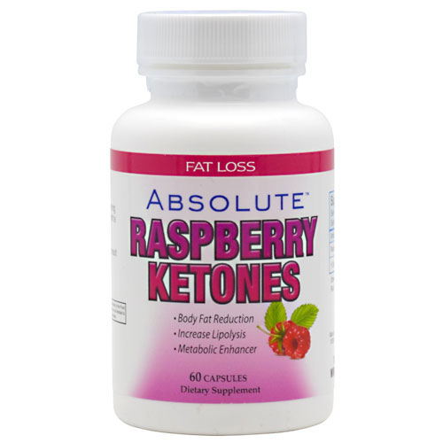 Absolute Nutrition Raspberry Ketones 100 mg, 60 Capsules, Absolute Nutrition