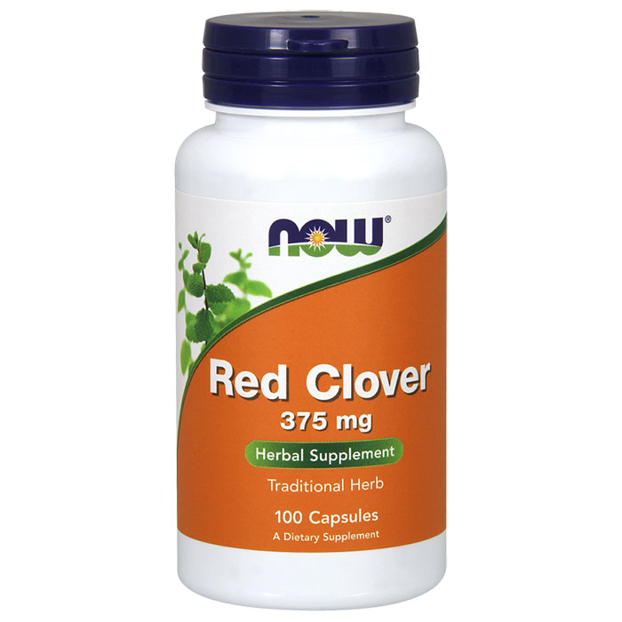 NOW Foods Red Clover 425mg 100 Caps, NOW Foods