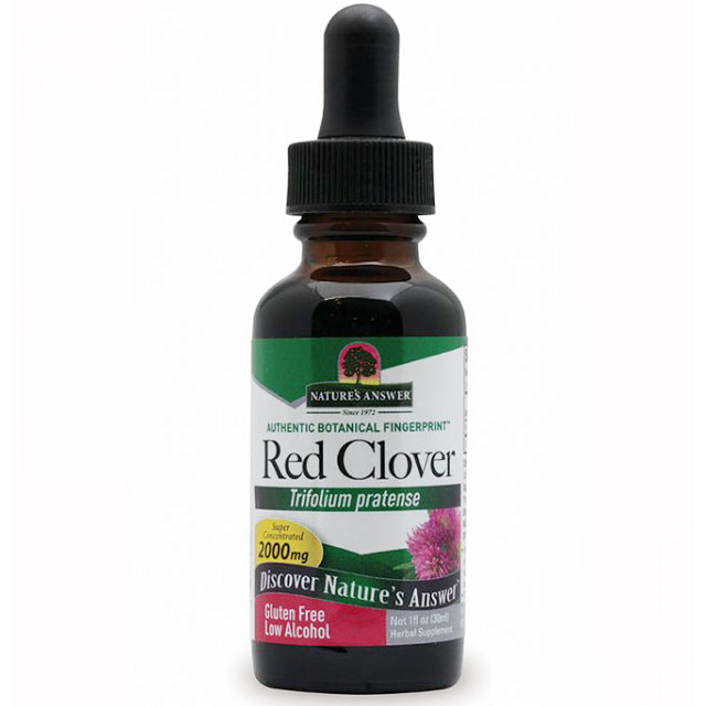 Nature's Answer Red Clover Tops Extract Liquid 1 oz from Nature's Answer