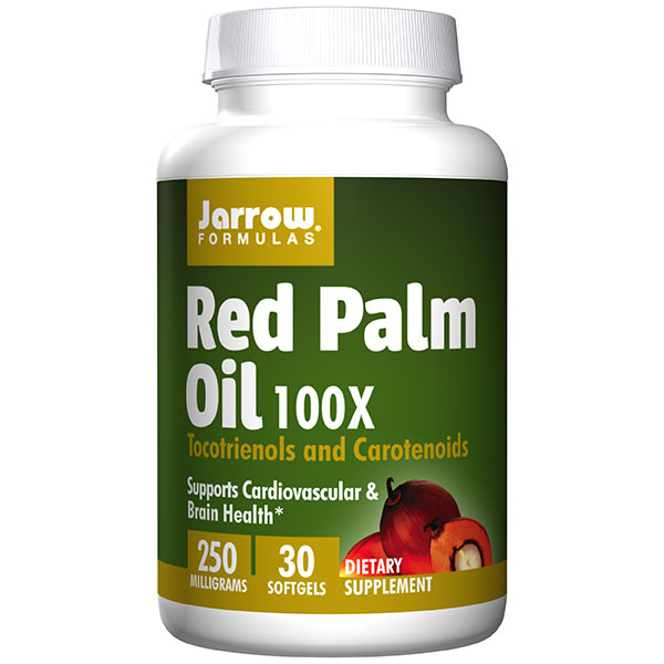 Jarrow Formulas Red Palm Oil 100X, 250 mg, 30 Softgels, Jarrow Formulas