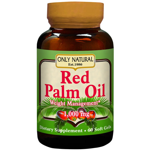 Only Natural Inc. Red Palm Oil 1000 mg, 60 Softgels, Only Natural Inc.