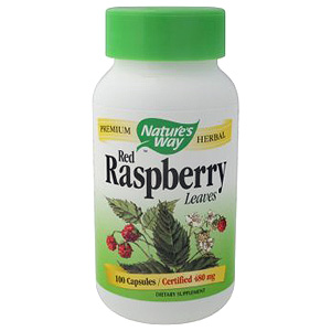 Nature's Way Red Raspberry Leaves 480mg 100 caps from Nature's Way