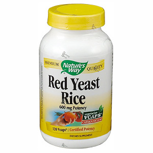 Nature's Way Red Yeast Rice 600mg 120 vegicaps from Nature's Way