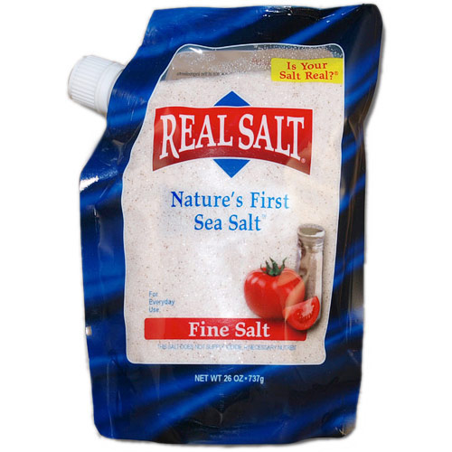 Redmond Real Salt Redmond Real Salt Fine Salt Refill Pouch, Nature's First Sea Salt, 26 oz