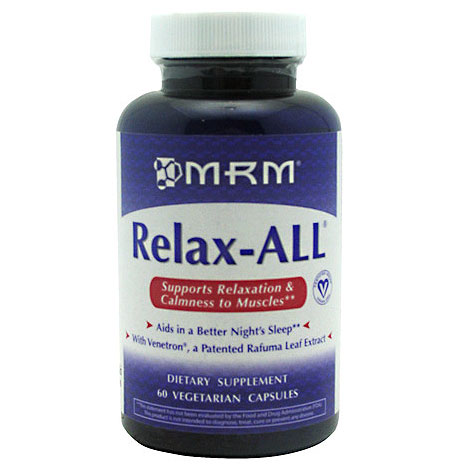 MRM Relax-All with Phenibut, 60 Capsules, MRM