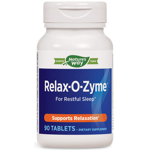 Enzymatic Therapy Relax-O-Zyme, 90 Tablets, Enzymatic Therapy