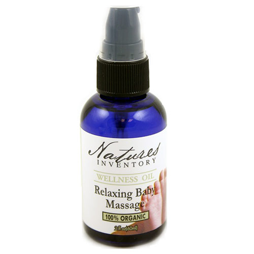 Nature's Inventory Relaxing Baby Massage Wellness Oil, 2 oz, Nature's Inventory