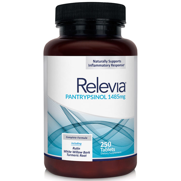 Newton-Everett Relevia 250 Tablets, Fights Pain & Inflammation, Newton-Everett