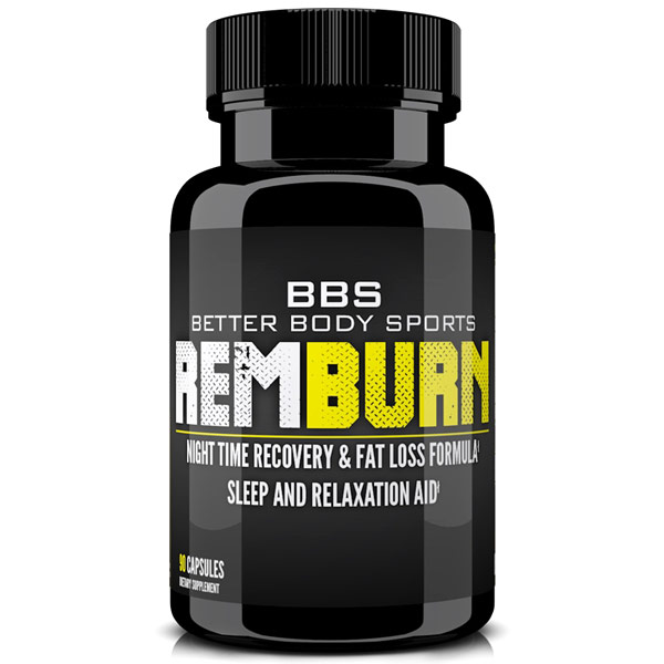 Better Body Sports (BBS) BBS REMBurn, Night Time Fat Burner, 60 Capsules, Better Body Sports