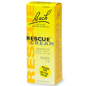 Bach Flower Essences Rescue Remedy Cream, 30 g, Bach Flower Essences