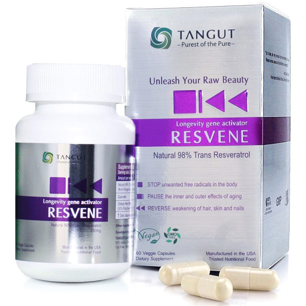 Tangut Resvene, Trans Resveratrol, 60 Veggie Capsules, Tangut
