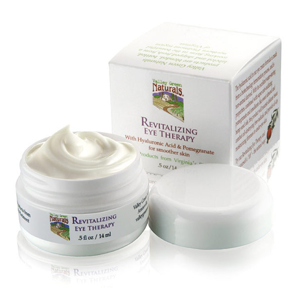 Valley Green Naturals Revitalizing Eye Therapy, Eye Cream with Hyaluronic Acid, 0.5 oz, Valley Green Naturals