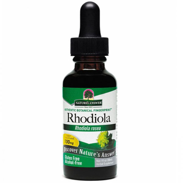 Nature's Answer Rhodiola Root Extract Alcohol Free Liquid 1 oz from Nature's Answer
