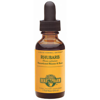 Herb Pharm Rhubarb Extract Liquid, 4 oz, Herb Pharm