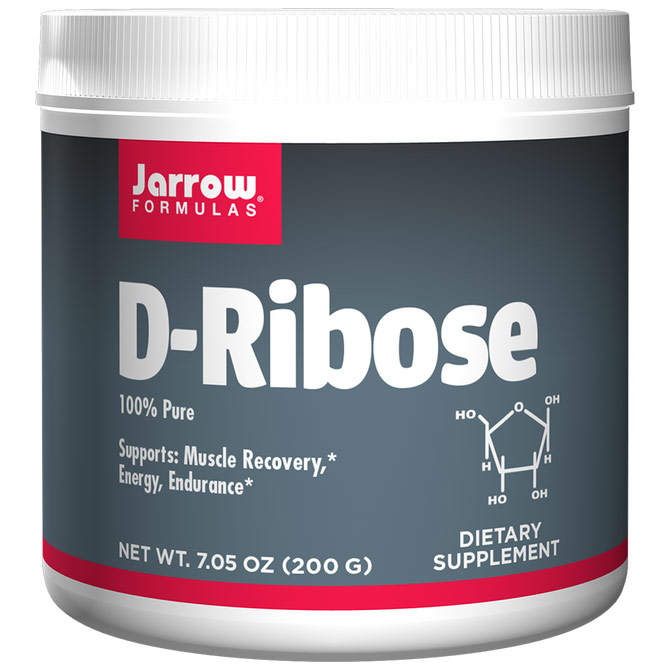 Jarrow Formulas Ribose Powder ( D-Ribose ) 200 gm, Jarrow Formulas