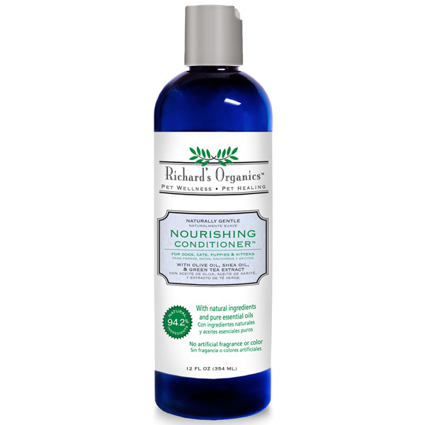 Synergy Labs Richard's Organics Nourishing Conditioner with Olive Oil, Shea Oil & Green Tea Extract, 12 oz, Synergy Labs